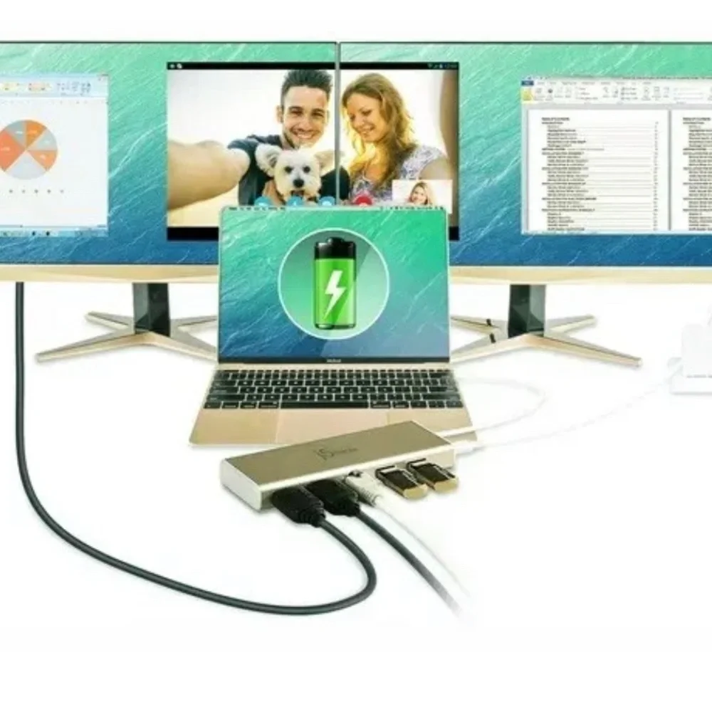 j5create JCD381 USB-C Docking Station